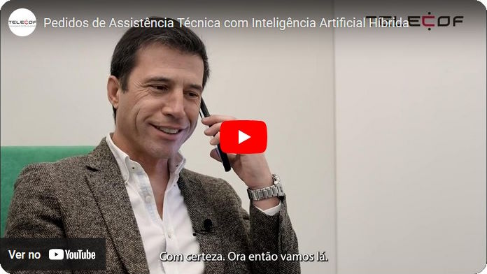 Pedidos de Assistência Técnica com Inteligência Artificial Híbrida