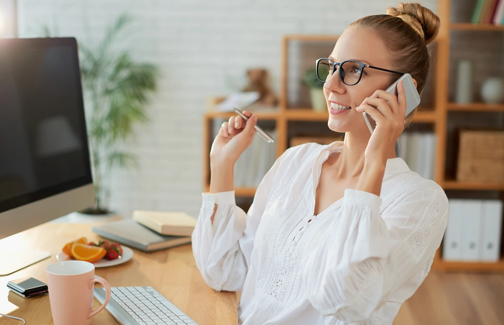 Lady On A Phone Call